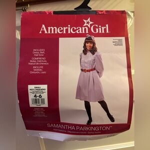 Women's American Girl Samantha Parkington Plaid Dress Costume Set